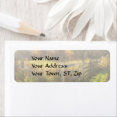 Étiquette Pays - Automne (En situation)