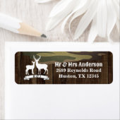 Étiquette Pays Occidental Cerf La chasse est sur le Mariage (En situation)