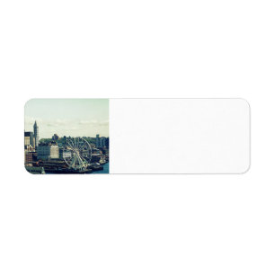 Étiquette Paysage de Seattle