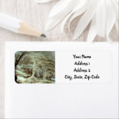 Étiquette Paysage hivernal Gijsbrecht Leytens (En situation)