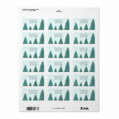 Étiquette Paysage persistant (Feuille entière)