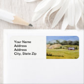 Étiquette Paysages de campagne et routes de campagne pittore (En situation)