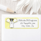 Étiquette Peace Joy Border Collie (En situation)