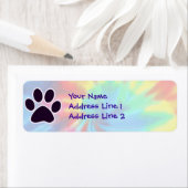 Étiquette Peace, love, dog; pavprint (En situation)