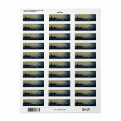 ÉTIQUETTE PÊCHE (Feuille entière)