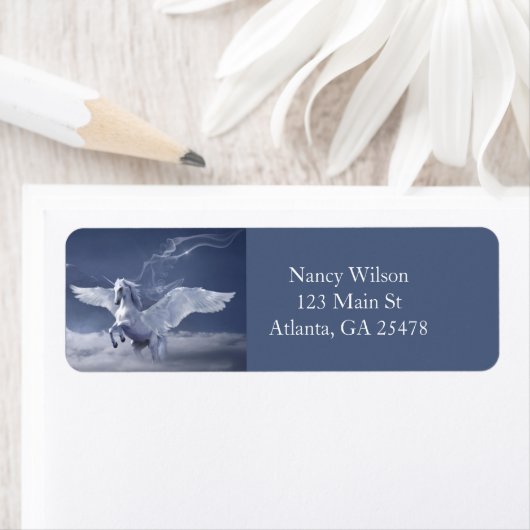 Étiquette Pegasus en vol (En situation)