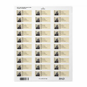 Étiquette Peinture écossaise Terrier - Cute Original Chien A (Feuille entière)