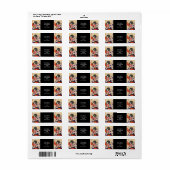 Étiquette Peinture japonaise ancienne vers 1894 (Feuille entière)