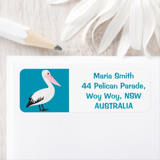 Étiquette Pélican (En situation)