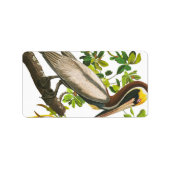Étiquette Pélican Brown par John James Audubon (Devant)