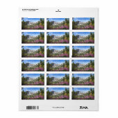 Étiquette Pelly Mountain Vista (Feuille entière)