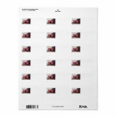 Étiquette Pennsylvania Railroad E-8a, s (JTFS) 5809 et 5711 (Feuille entière)