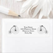 Étiquette Penny Farthing Bicycle (En situation)