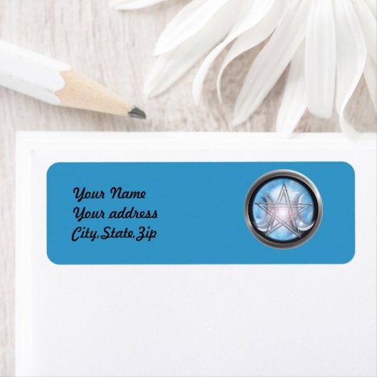 Étiquette pentacle (En situation)