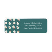 Étiquette Père Noël (Devant)