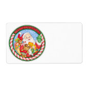 Étiquette Père Noël (Devant)