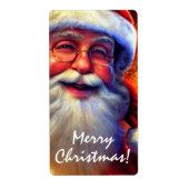 Étiquette Père Noël (Devant)