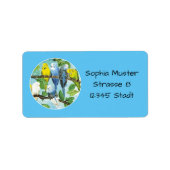 Étiquette Perruche | (Devant)