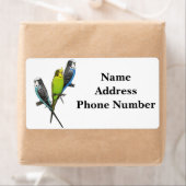 Étiquette Perruques colorées Image (En situation)