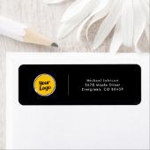 Étiquette Personalized Company Logo | Custom Business (En situation)