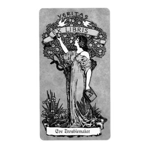Étiquette Personalized Vintage Woman