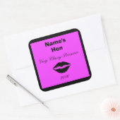 Étiquette personnalisable de bouteille de vin (Enveloppe)