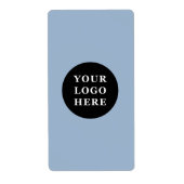 Étiquette Personnalisable, élégant, audacieux et raffiné (Devant)