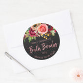 Étiquette Personnalisable Pour Bombe À Bain Fabriq (Enveloppe)