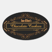 Étiquette personnalisable pour les cadeaux de votr (Devant)