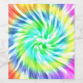 Étiquette personnalisé Conception de teinture (Étiquettes simples)