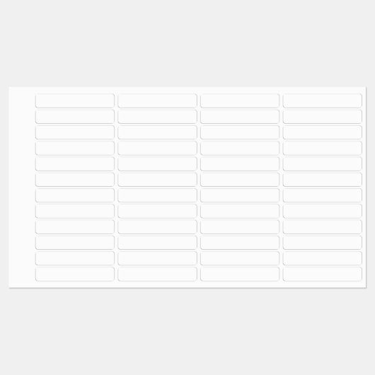 Étiquette personnalisé étanche pour toutes les sur (Feuille)