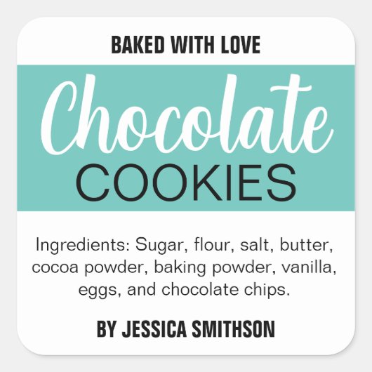 Étiquette personnalisé HM001_03sqv1 (Devant)