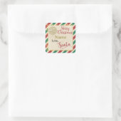 Étiquette personnalisé "Joyeux Noël d'amour Père N (Sac)