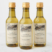 Étiquette personnalisé Licorice (Bouteilles)