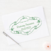 Étiquette personnalisé pour confiture Jelly conser (Enveloppe)