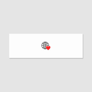 Étiquette personnalisée Global Heart Connection
