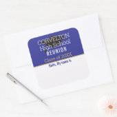 Étiquette personnalisée mate pour réunion de class (Enveloppe)