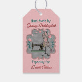 Étiquette personnalisée pour artisans fabriquée à  (Dos)