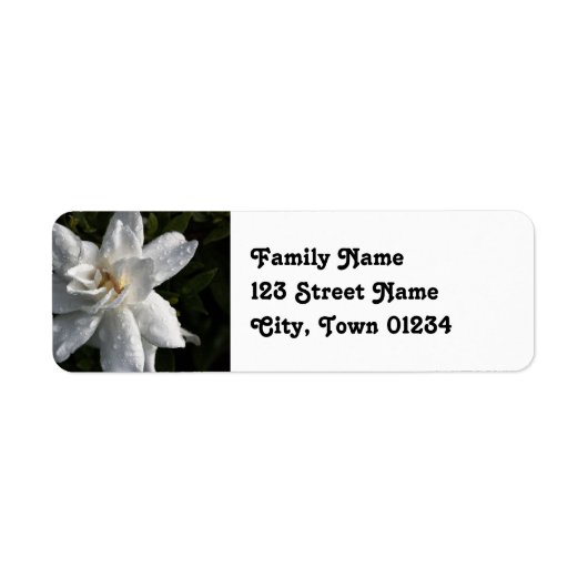 Étiquette Personnaliser (Devant)