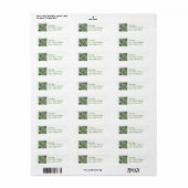 Étiquette Personnaliser (Feuille entière)