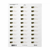 Étiquette Personnaliser (Feuille entière)