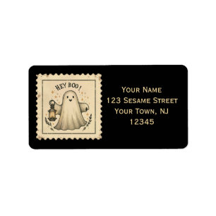 Étiquette Personnaliser l'adresse de retour de la lanterne f