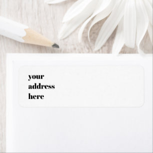Étiquette Personnaliser ou Customiser