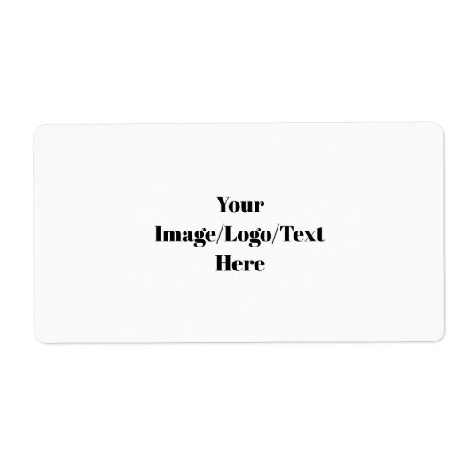 Étiquette Personnaliser ou Customiser (Devant)