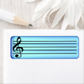 Étiquette personnel de musique 3 (En situation)