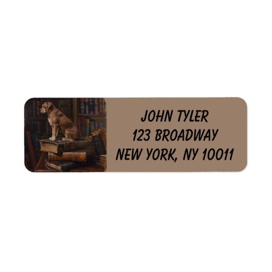 Étiquette Pet Talk (Devant)