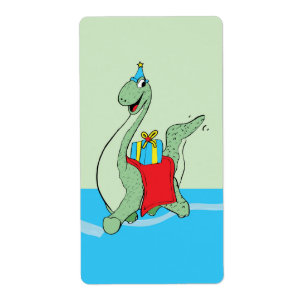 Étiquette Petit, Anniversaire Dinosaur