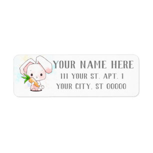 Étiquette Petit Lapin Doux
