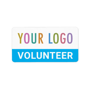 Étiquette Petit Volontaire Autocollants personnalisés Logo d