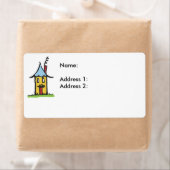 Étiquette PetiteMaison (En situation)